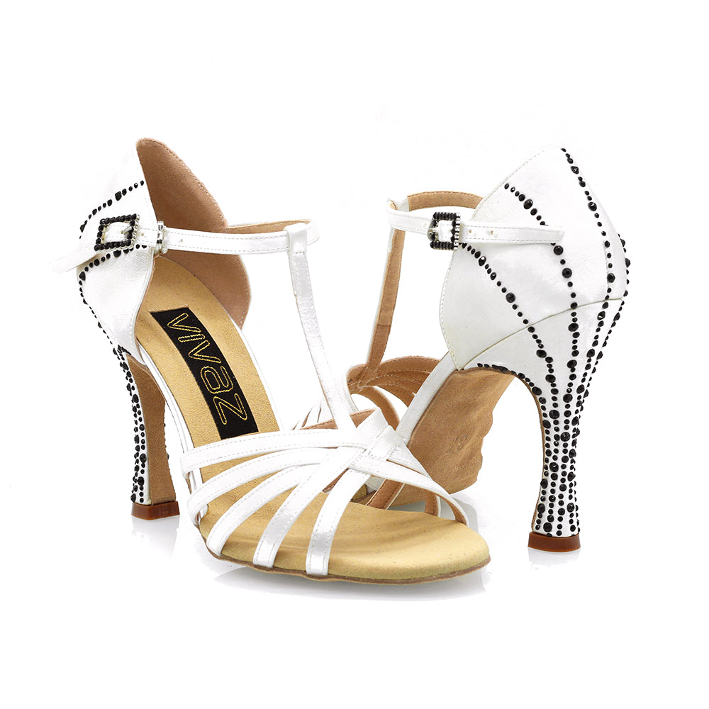 White latin dance on sale shoes